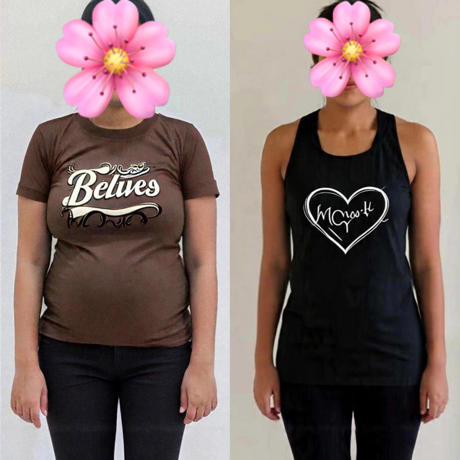 Before and after transformation