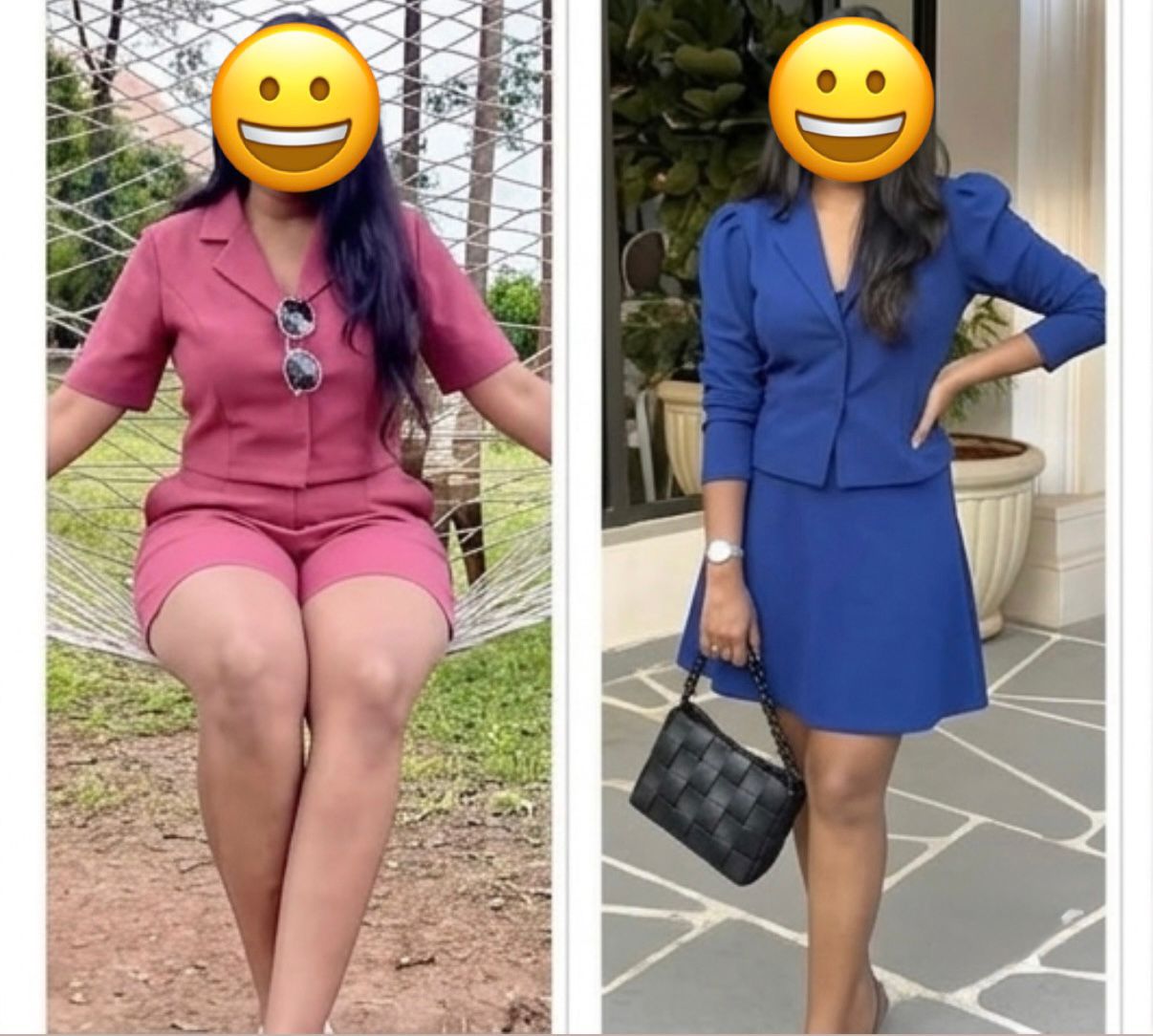 Client transformation before and after